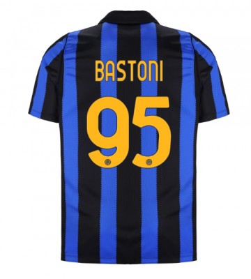 Inter Milan Alessandro Bastoni #95 Hjemmebanetrøje 2026-27 Kortærmet